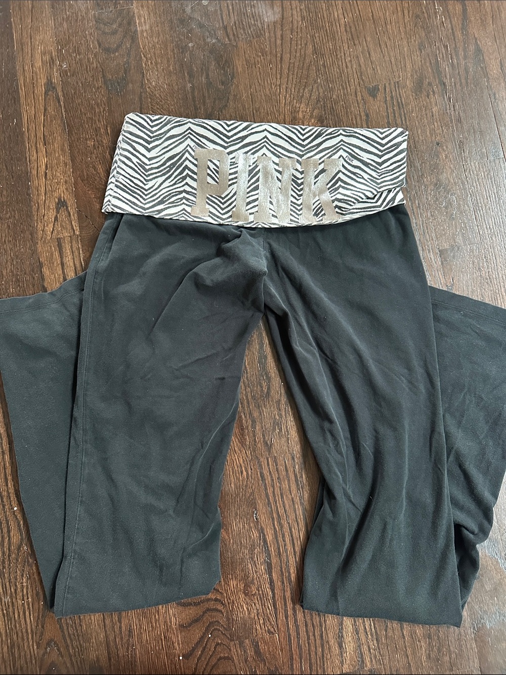 Y2K GRAIL VS PINK ZEBRA FOLDOVER BOOTCUT FLARE
